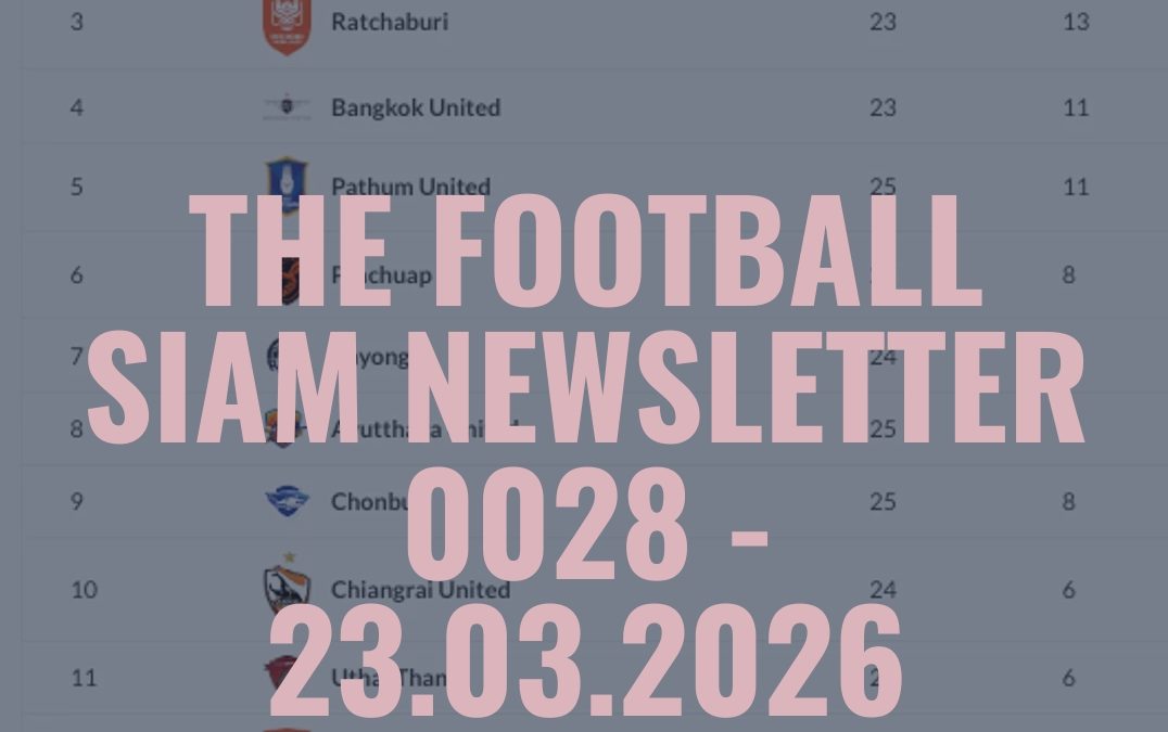 The Football Siam Newsletter 0028: The Super Match Survival and the Angels’ Midfield Meltdown