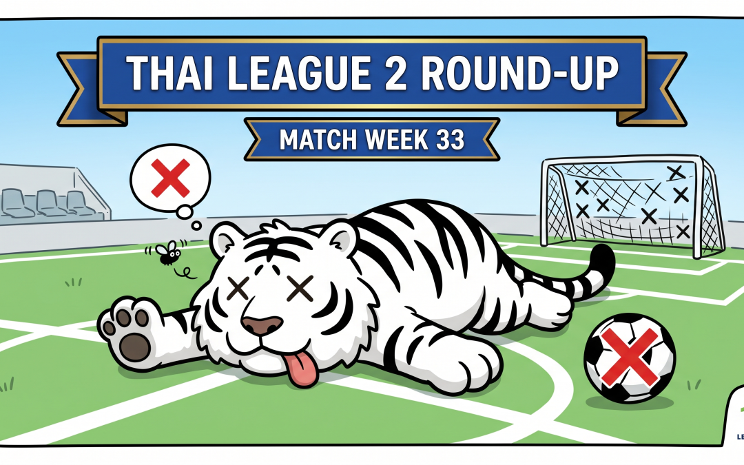 Thai League 2 Round Up (Match Week 33)