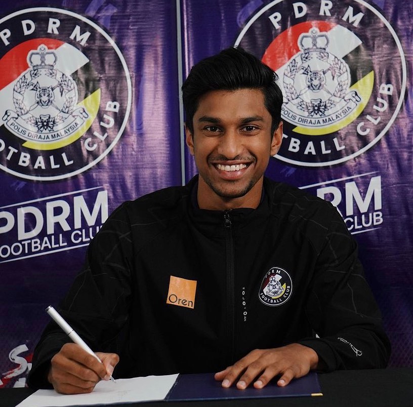 Sachin Samuel signing