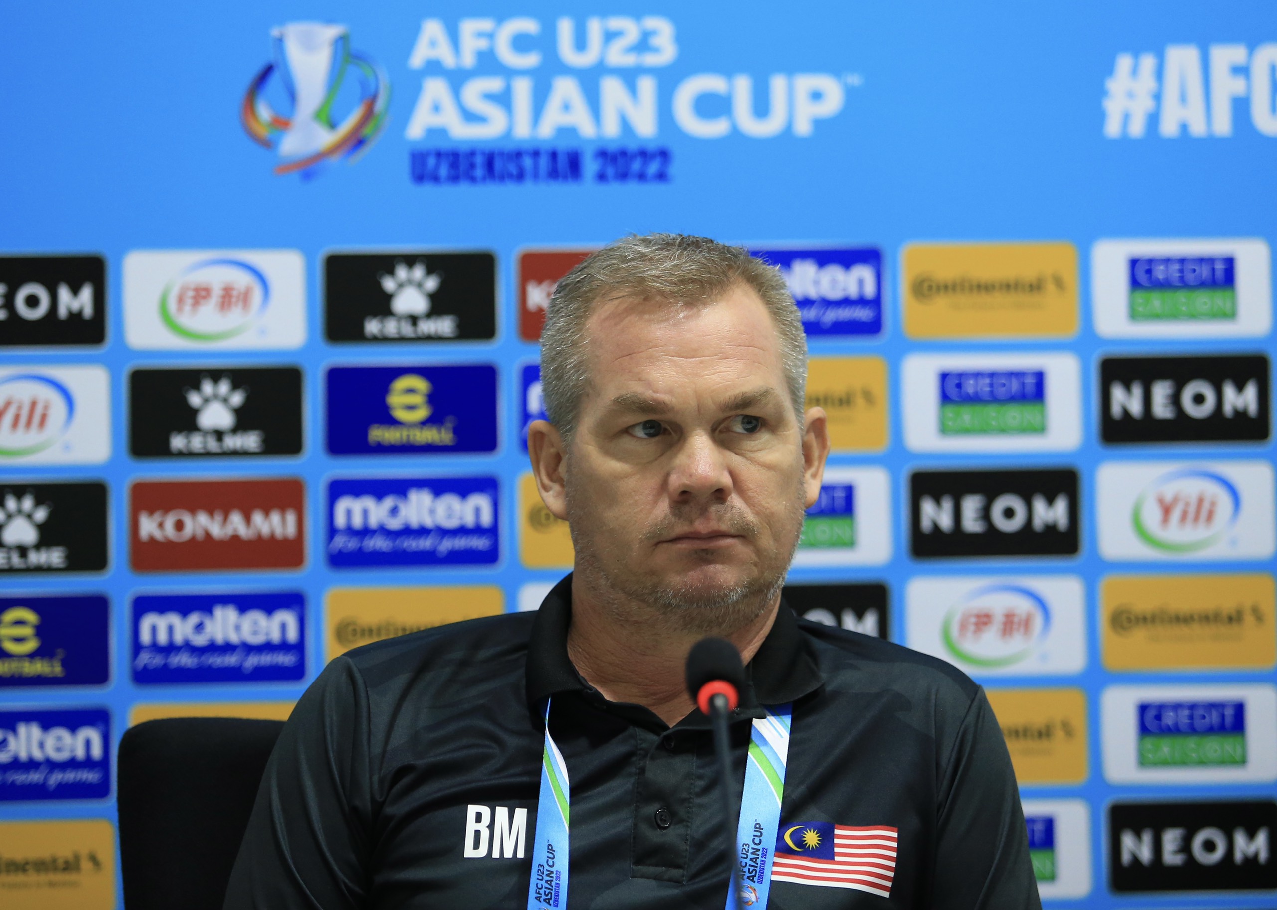 Brad Maloney coaching Malaysia