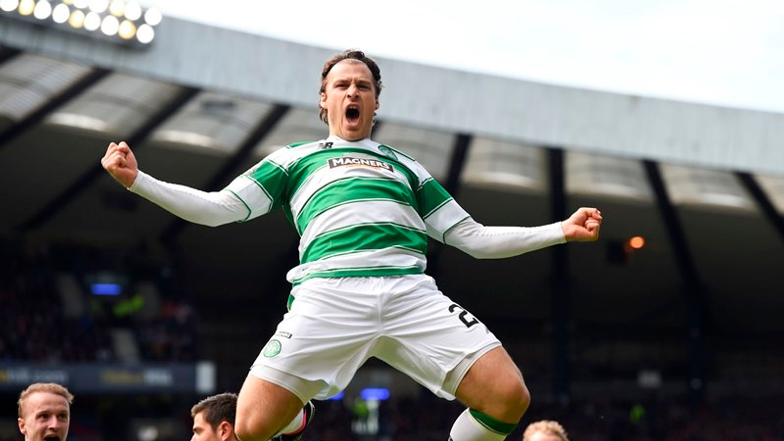Erik Sviatchenko playing for Celtic