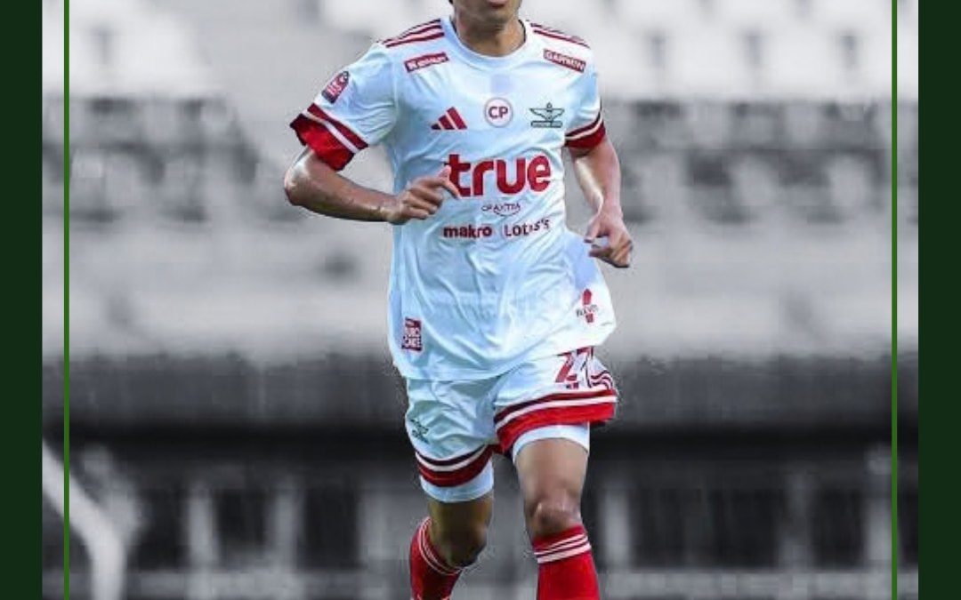 Weerathep Pomphan in action, Football Siam player graphic